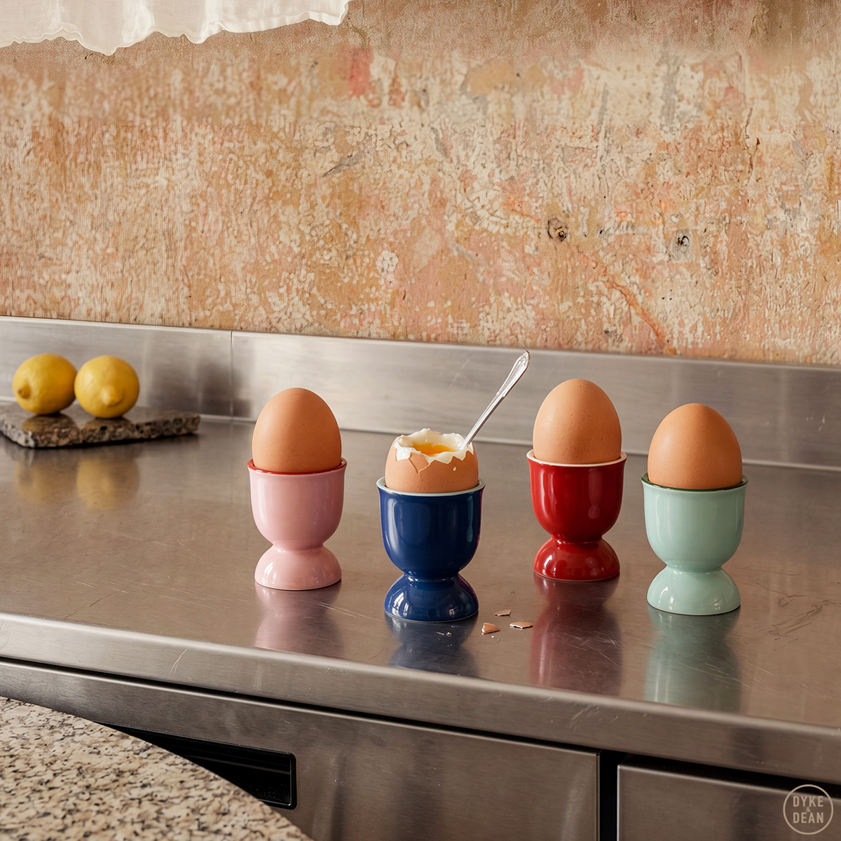 Dyke & Dean ceramic egg cup mint green