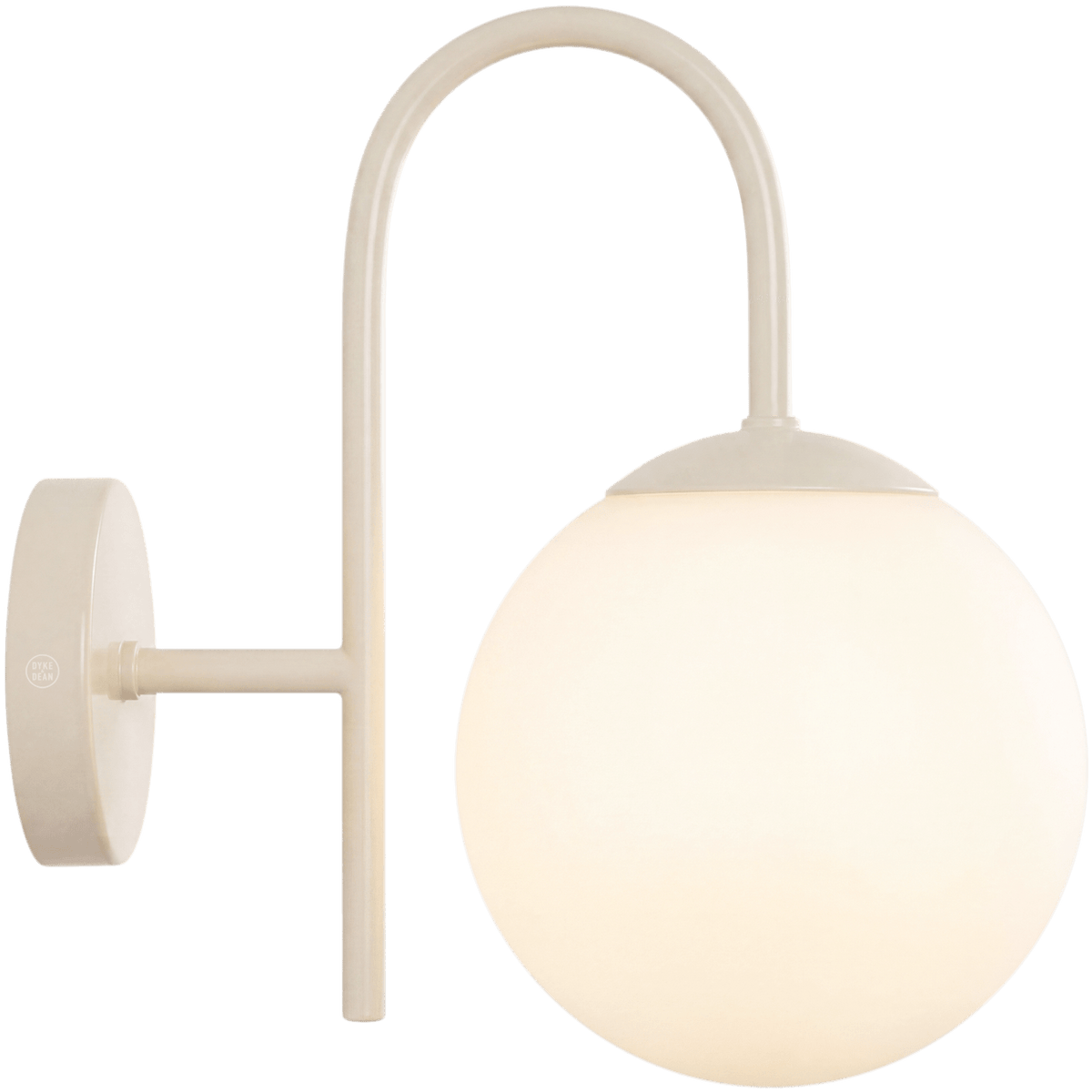 ARC WALL LIGHT LARGE GLOBE - DYKE & DEAN