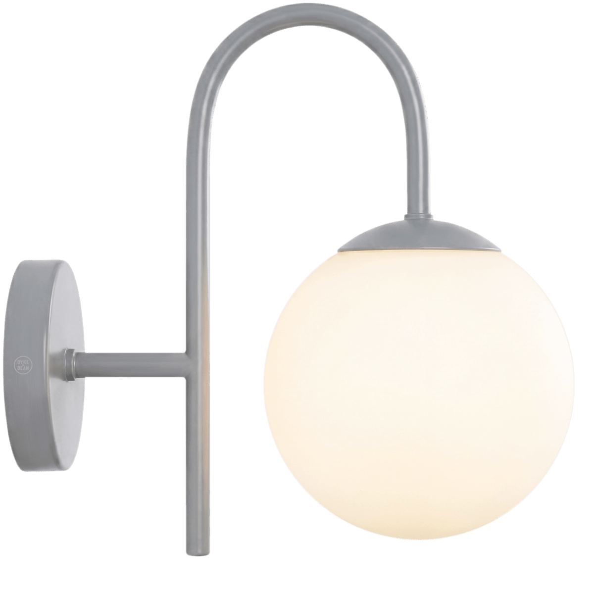 ARC WALL LIGHT SMALL GLOBE - DYKE & DEAN
