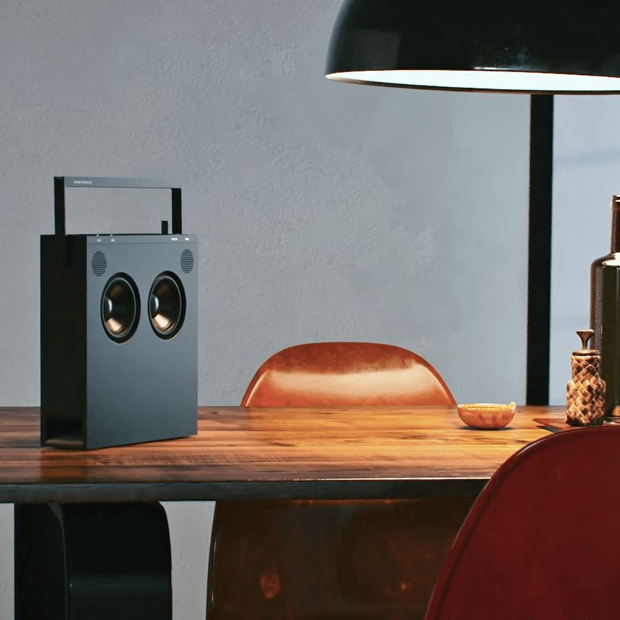 Ob-4 speaker radio orange