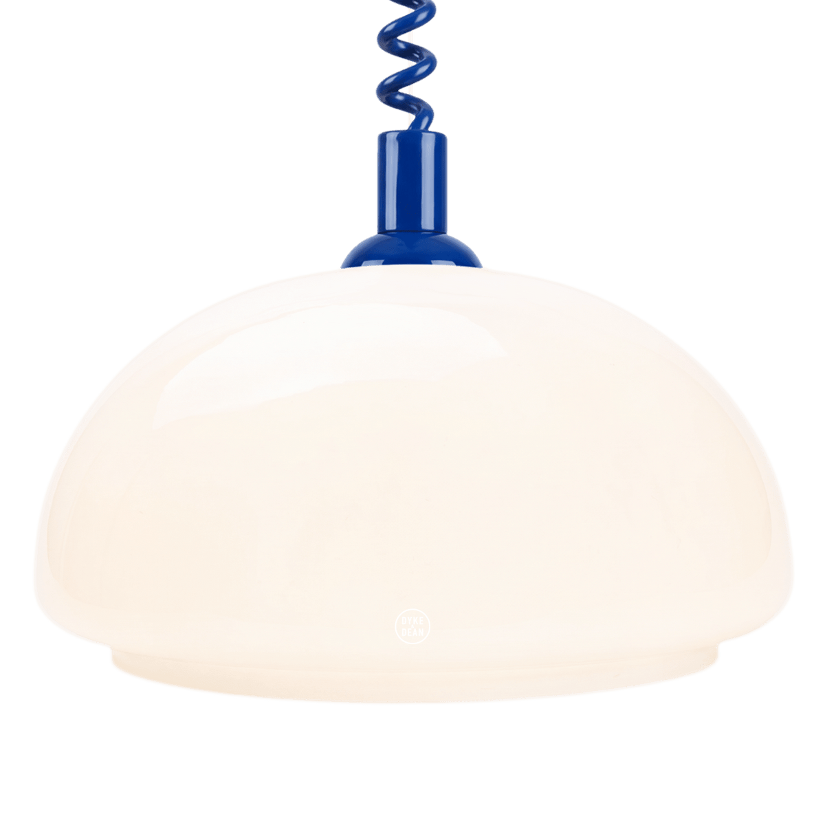 DOME OPALINE RETRACTABLE CORD LIGHT MEDIUM - DYKE & DEAN