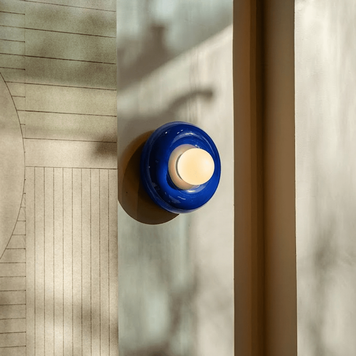 DONUT CERAMIC WALL SCONCE LAMP - DYKE & DEAN