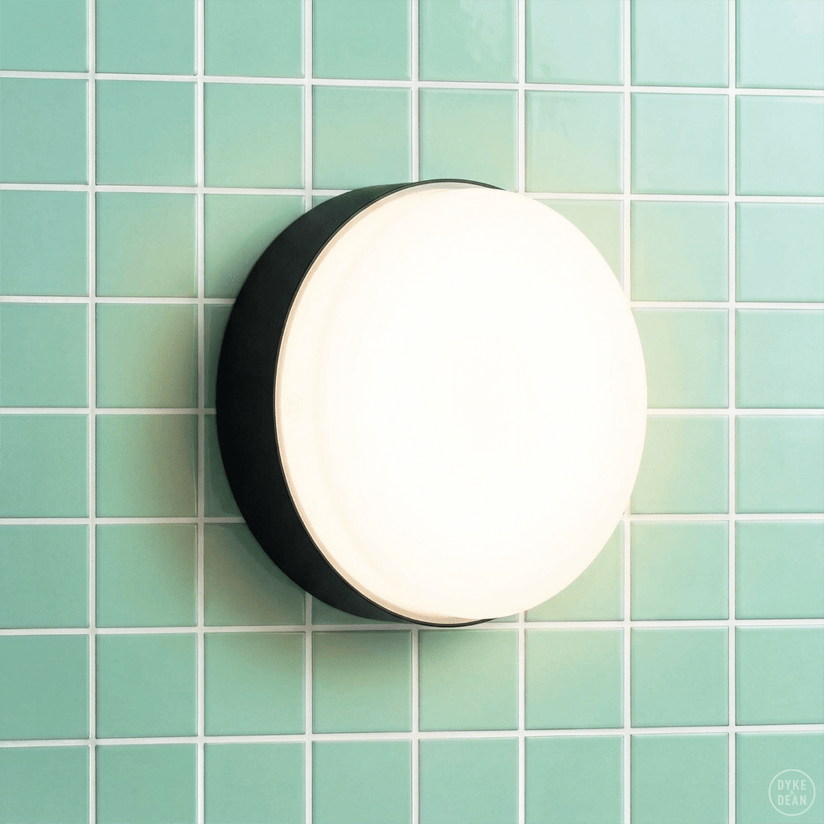 GENERAL OPAL DISC LIGHT BLACK SMALL - DYKE & DEAN