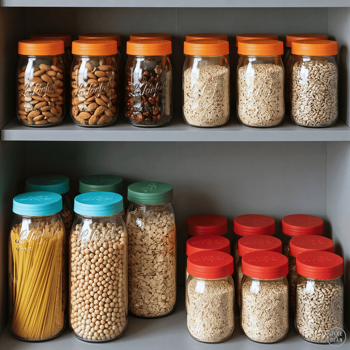 LE PARFAIT ORANGE TOP JAR 1.0L - DYKE & DEAN