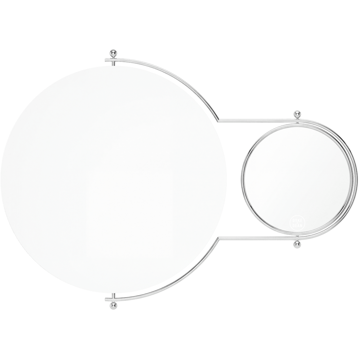 OMK ORBIT. 1965 MIRROR CHROME - DYKE & DEAN