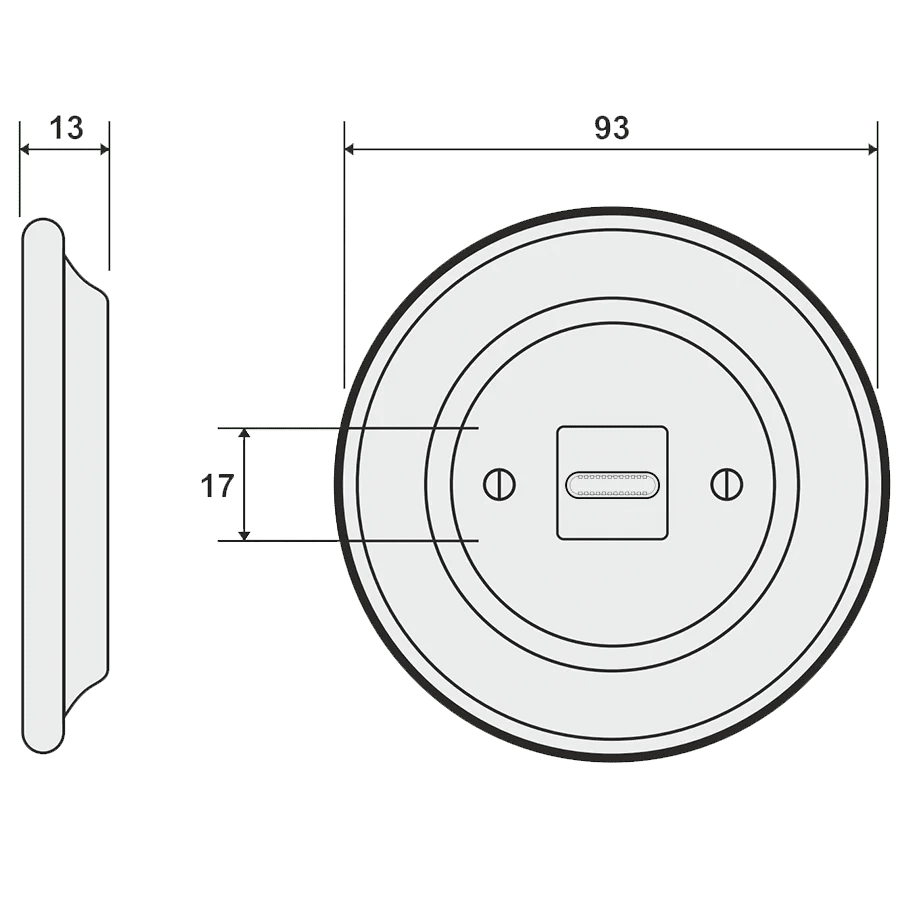 Carrot porcelain USB-C wall charger by Katy Paty