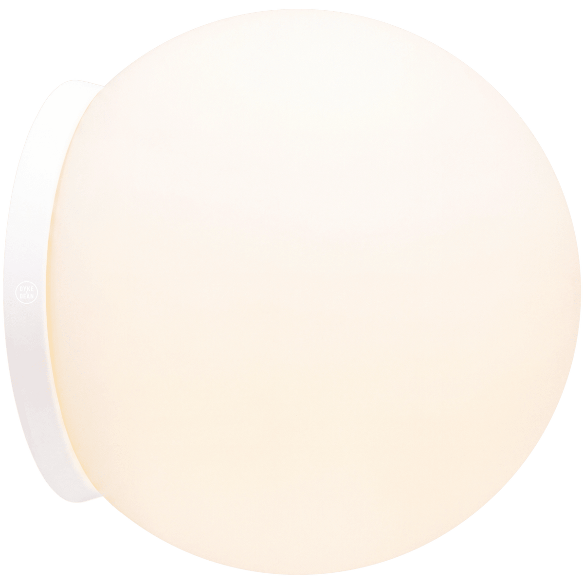 SPHERE LAMP WHITE BASE 200mm - DYKE & DEAN