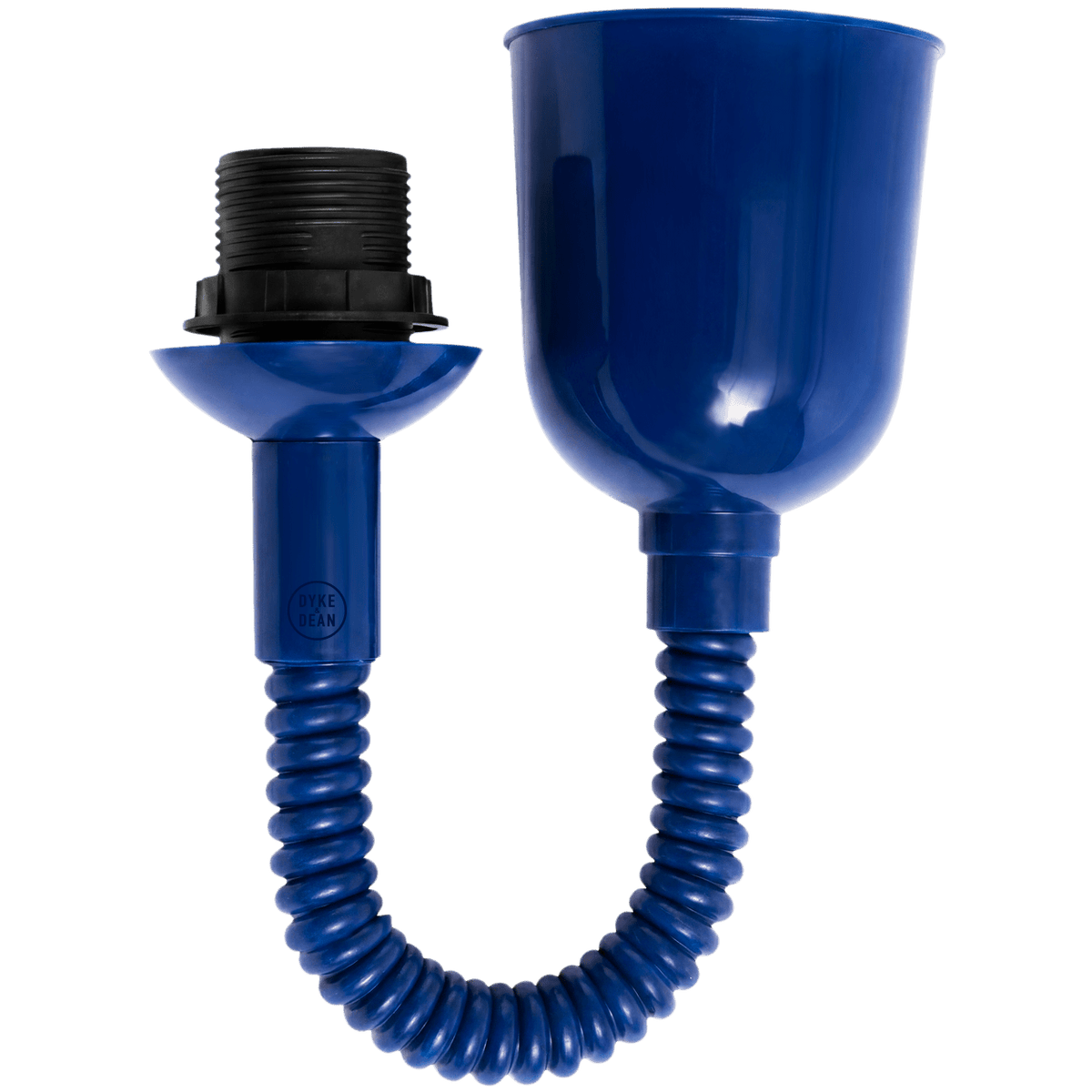 STEPPED OPALINE RETRACTABLE CORD LIGHT - DYKE & DEAN