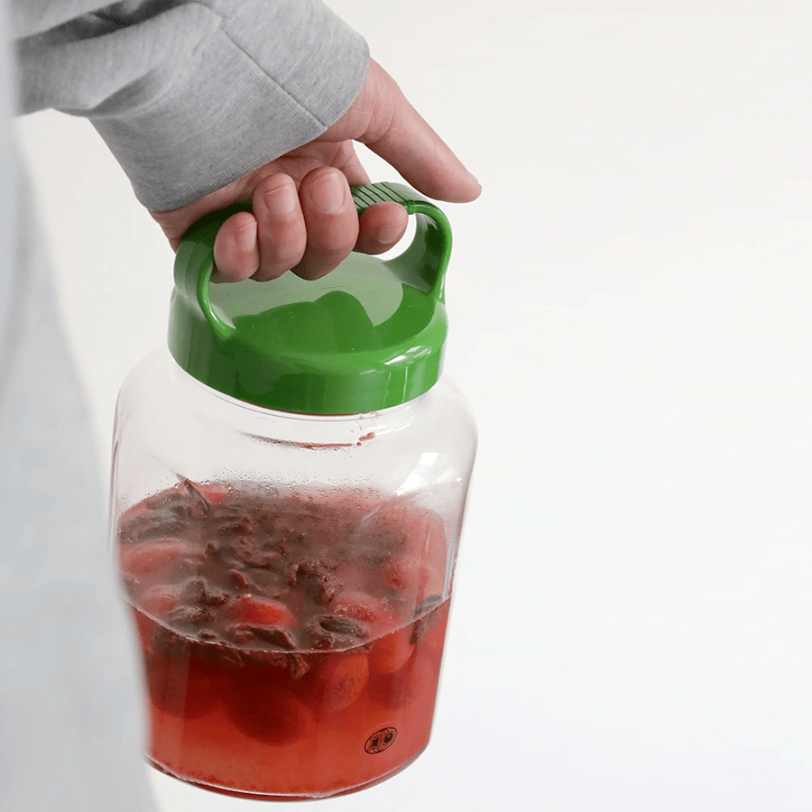 TESAGE HANDLE STORAGE JAR - DYKE & DEAN