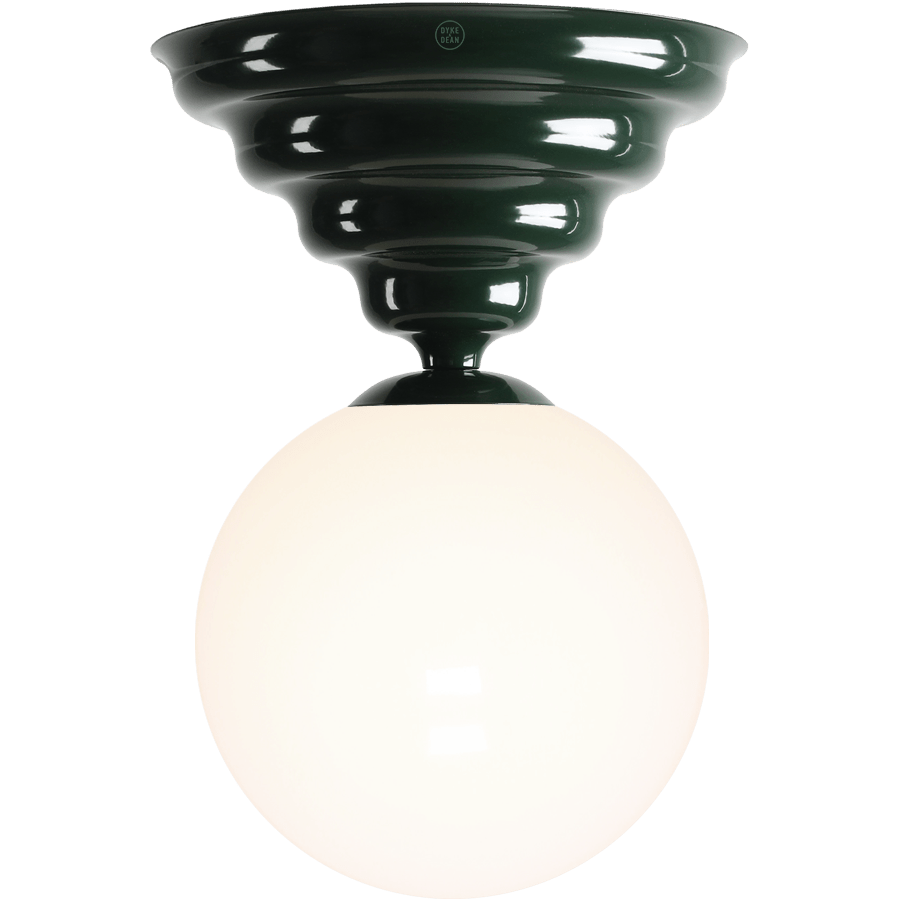 WAVE FIXED CEILING LIGHT GREEN - DYKE & DEAN