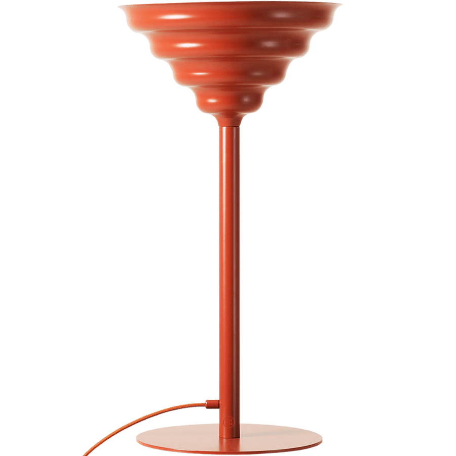 WAVE FLOOR UP LIGHTER LIGHT RED SMALL - DYKE & DEAN