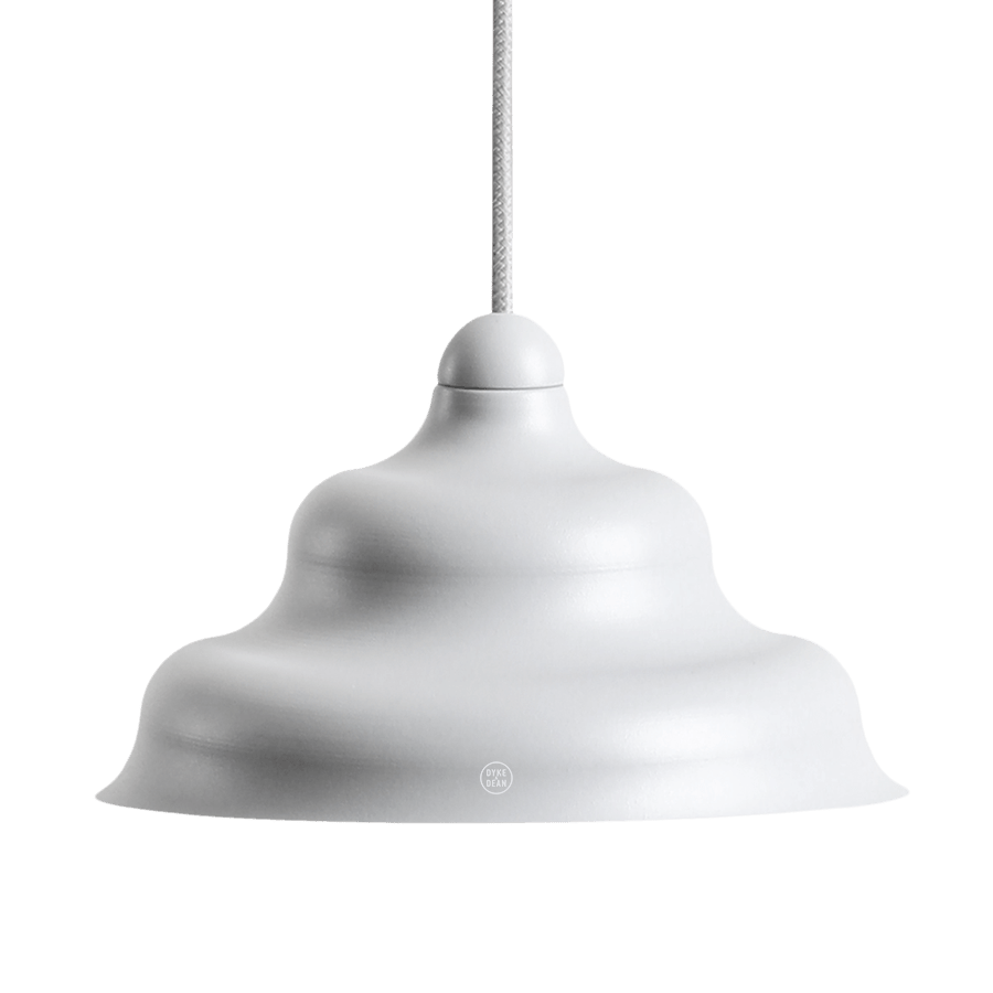 WAVE HANGING PENDANT LIGHT GREY S - DYKE & DEAN