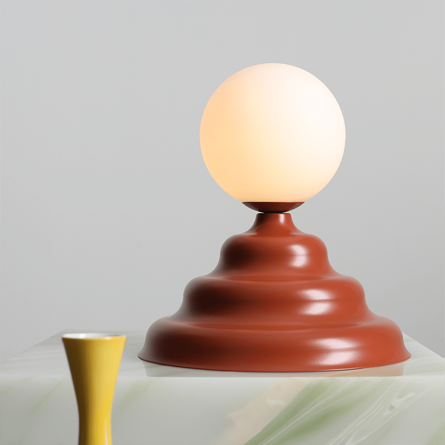 WAVE WALL LIGHT RED - DYKE & DEAN