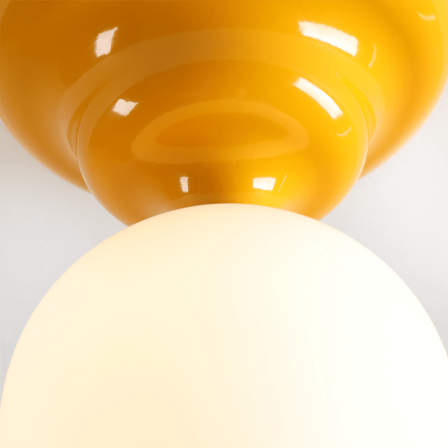 WAVE WALL LIGHT YELLOW SMALL - DYKE & DEAN