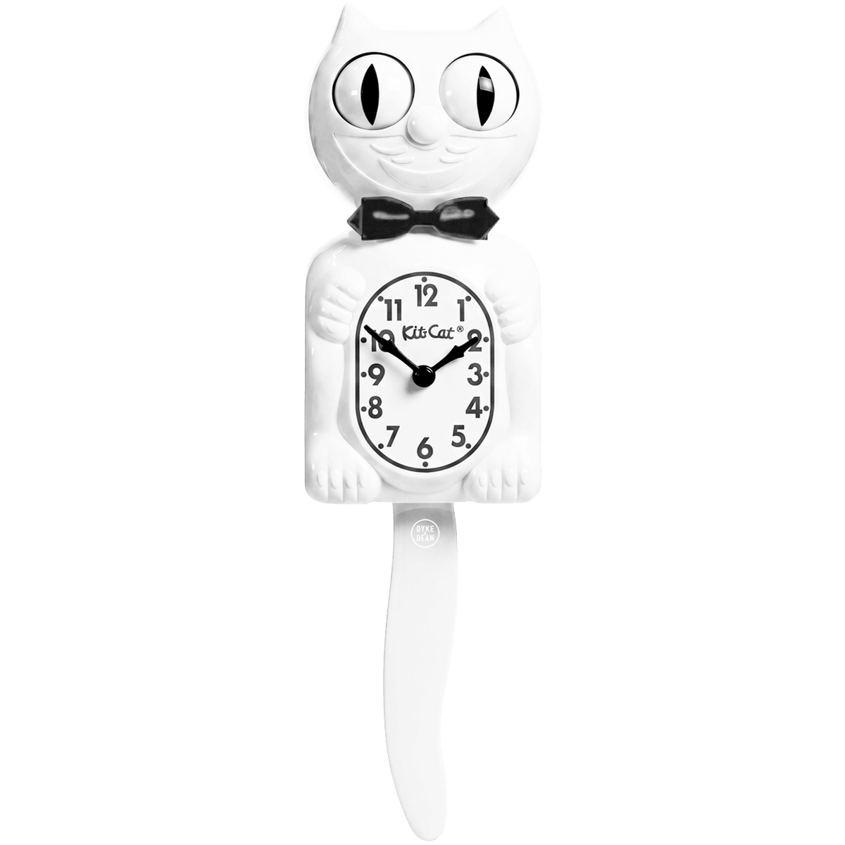 WHITE KIT CAT KLOCK - DYKE & DEAN