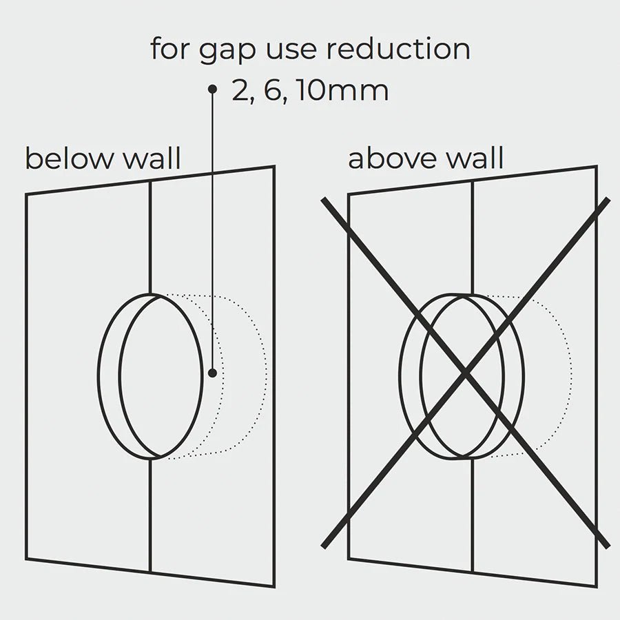 Nucleus wooden porcelain double toggle wall light switch by Katy Paty